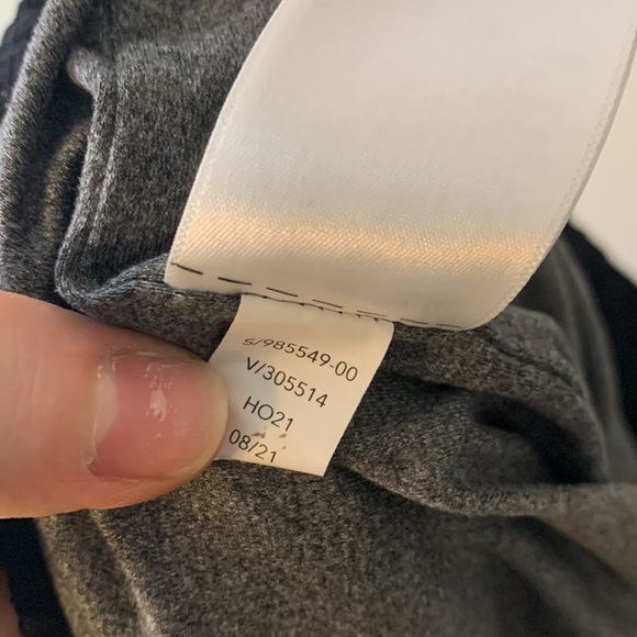 Athleta Black Camo Lined Brooklyn Jogger Commute Travel Pant #985549 Size 12 - Picture 9 of 10